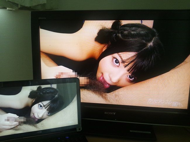 カリビアンコムの動画を大画面表示に