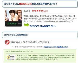 評価ページで分かる事